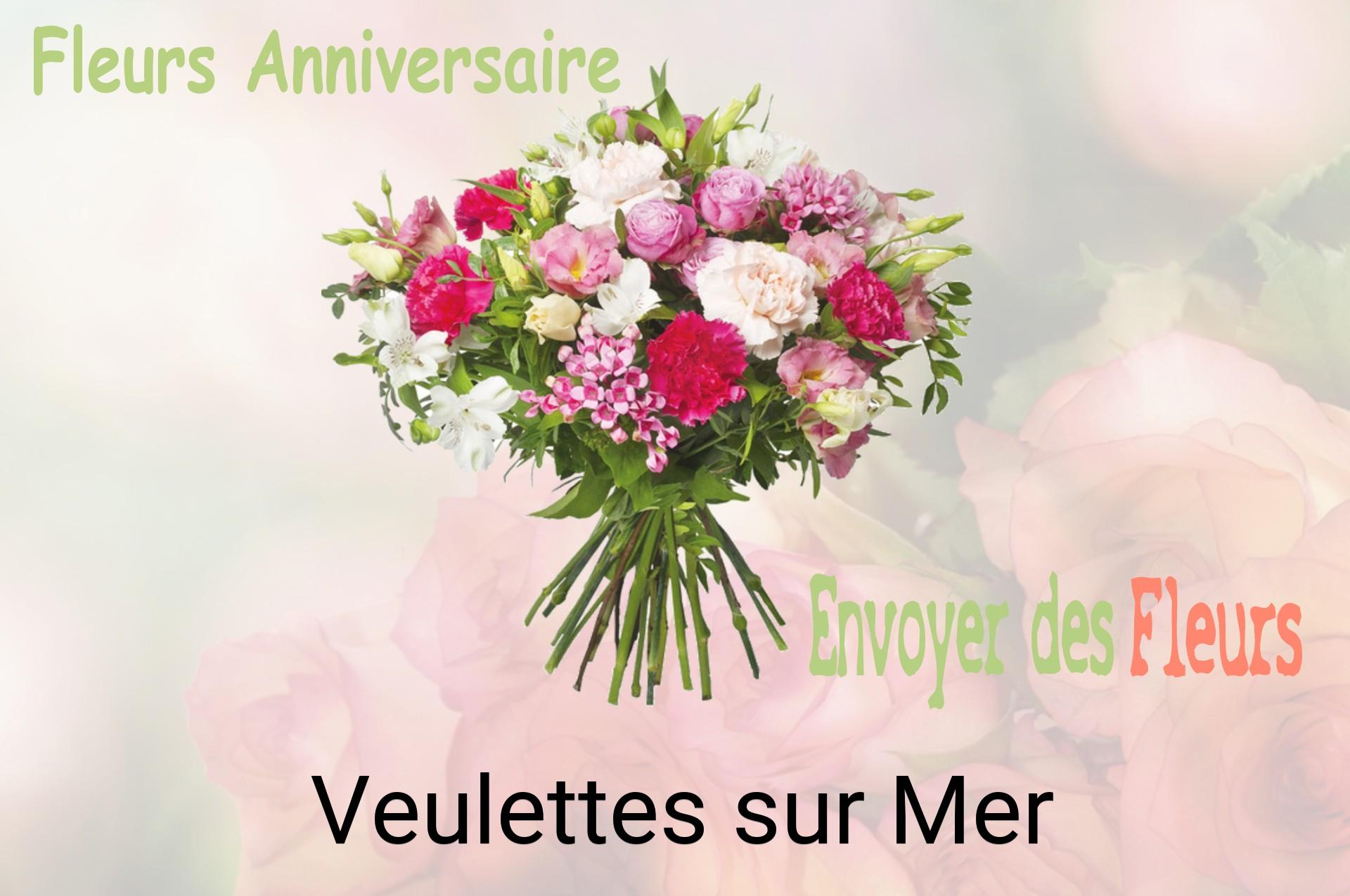 Bouquet de fleurs d’anniversaire livré à Veulettes-sur-Mer